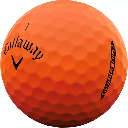 Callaway Super Soft 2025 Orange - Dozen