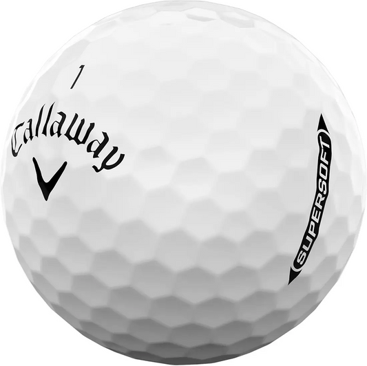 Callaway Super Soft 2025 White - Dozen
