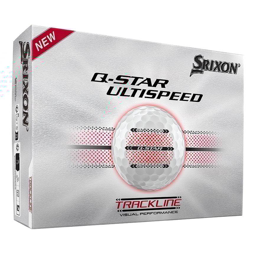 Srixon Q-Star Ultispeed Trackline - Dozen