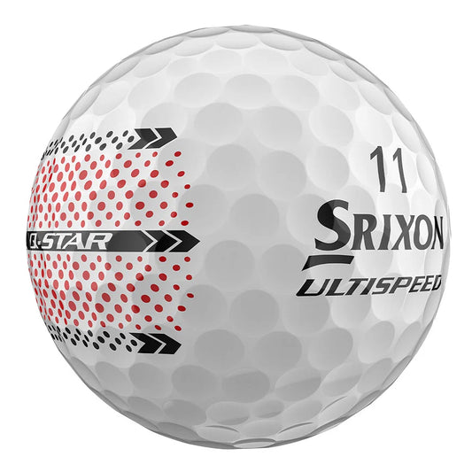 Srixon Q-Star Ultispeed Trackline - Dozen