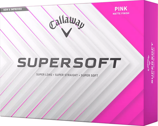 Callaway Super Soft 2025 Pink - Dozen