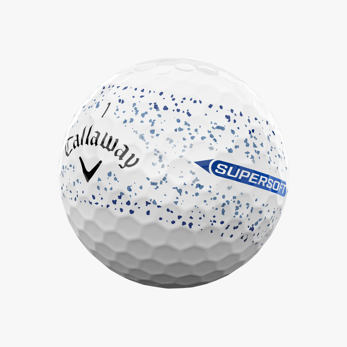 Callaway Super Soft Splatter 360 Blue - Dozen