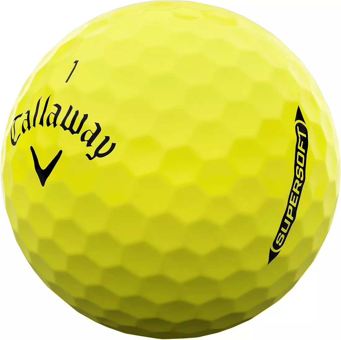 Callaway Super Soft 2025 Yellow - Dozen