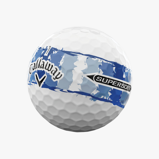 Callaway Super Soft Distressed Blue Stripe - Dozen