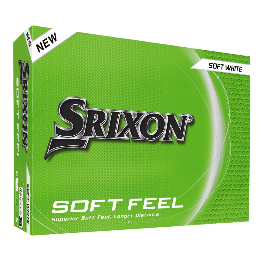 Srixon Soft Feel White - Dozen