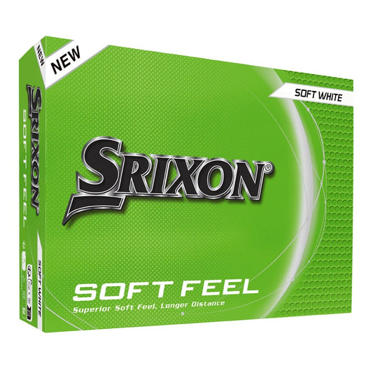 Srixon Soft Feel White - Dozen