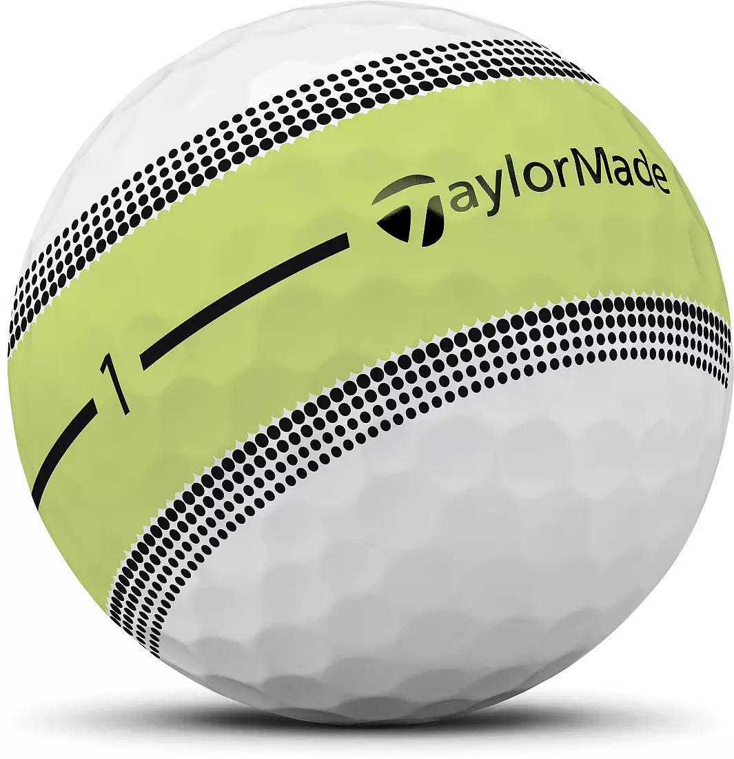TaylorMade Tour Response Stripe 2025 Lime - Dozen