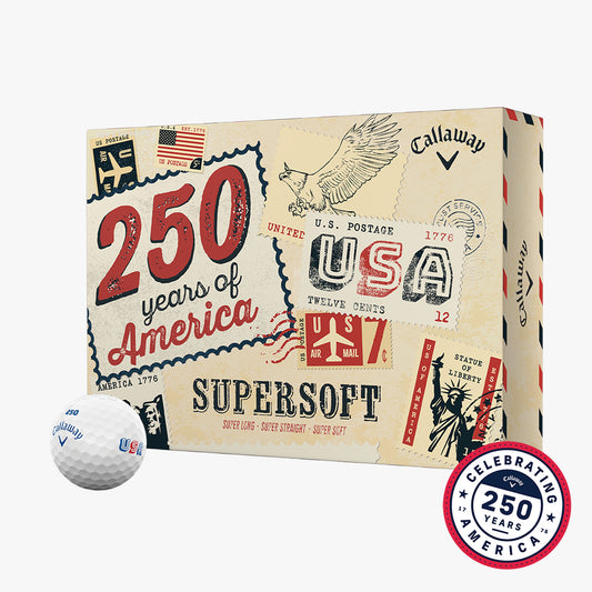Callaway Super Soft 2026 USA 250th Edition - Dozen